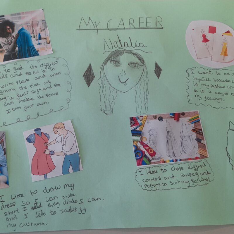 Inspiring Futures: Careers Vision Board Session at Eastbury Primary